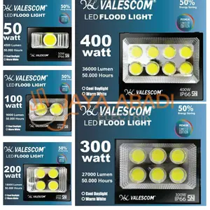 lampu led sorot tembak cob 50 100 200 300 400 watt SNi super bright
