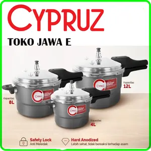 PANCI PRESTO CYPRUZ ANODIZED SERIES Bisa Kompor Induksi Bahan Kokoh