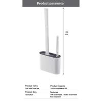 Gambar Sikat PEMBERSIH Toilet Kamar Mandi TPR Silicone Bathroom Brush Plastik Silikon dari TAKTIKMARKET Kota Administrasi Jakarta Barat 4 Tokopedia