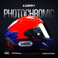Gambar CLEAN Kaca Helm Shoei Z8 Photochromic Bening No. 54 dari GMA Product Series Kota Administrasi Jakarta Barat 4 Tokopedia