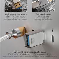 Gambar ddHiFi TC01A / TC01C HiFi USB-A to USB-C to USB-A Adapter Converter - TC01C dari bestdeal_NEW Kota Administrasi Jakarta Pusat 4 Tokopedia
