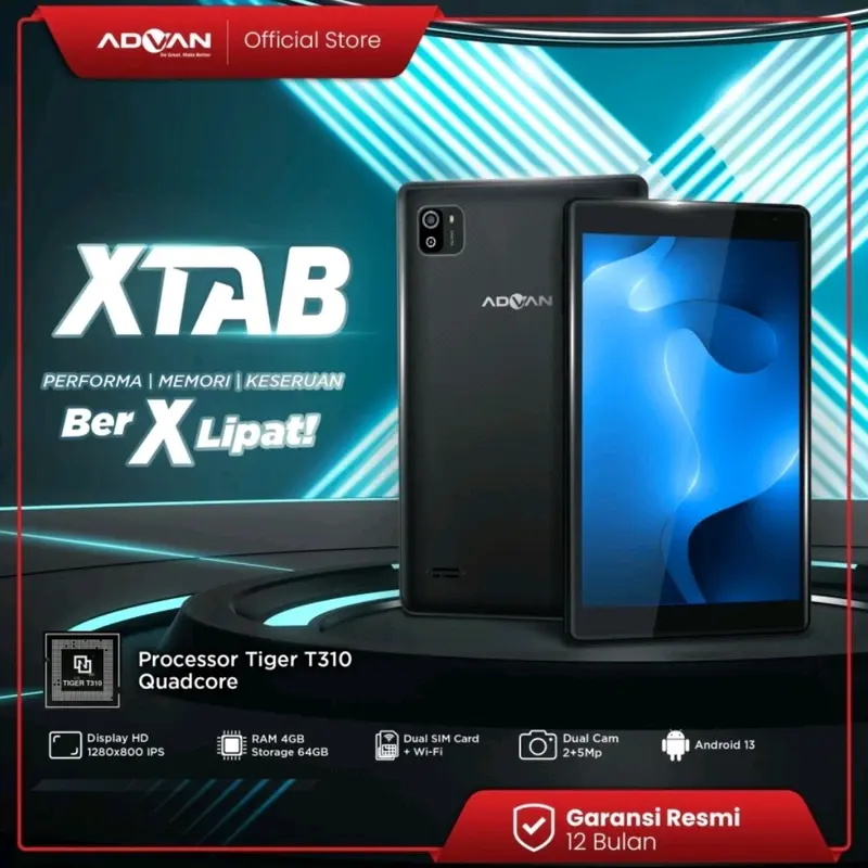 Advan XTab 4/64 Garansi Resmi 1