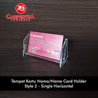 Gambar Carpentia Tempat Kartu Nama / Acrylic Name Card Holder - Horizontal - Style 2 dari Carpentia Indonesia Kota Tangerang Selatan 2 Tokopedia