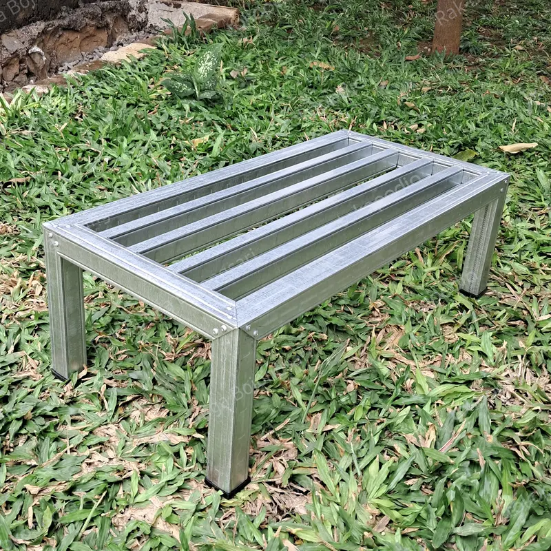 Rak Tanaman Pot Besar 60cm - Baja Ringan - Rak Tahan Air - Anti Karat 1