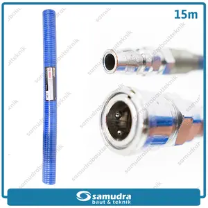 MOLLAR Recoil Hose 15 Meter Selang Spiral Mesin Kompresor Angin 15M