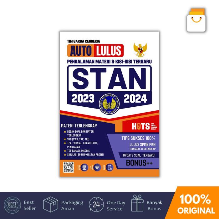 Gambar BUKU  TES STAN 2023-2024 / AUTO LULUS STAN 2023-2024 dari blanjaBuku Kab. Sleman Tokopedia