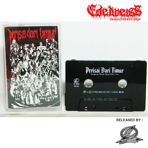 Kaset PERISAI DARI TIMUR – Kompilasi Black Metal Indonesia
