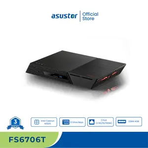 Asustor FS6706T FLASHSTOR 6 FS 6706T 6-Bay NAS Storage Cloud