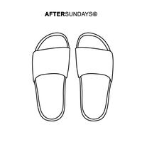 Gambar SANDALS SLIDE | LEANORE | BLACK | AFTERSUNDAYS - 39 dari Aftersundays Kota Tangerang 2 Tokopedia