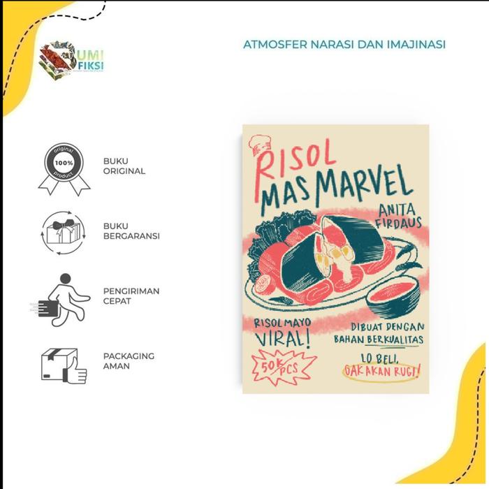 Gambar Buku Novel Romance, - Risol Marvel By Anita Firdaus (@by_nitaa) dari Bumifiksimedan001 Kota Medan Tokopedia