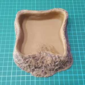 Water Dish Square - Tempat Minum Reptile Kura Darat Iguana BD Landak Mini