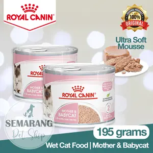 Cat Food ROYAL CANIN Mother & Baby Cat 195gr Makanan Kucing Basah Can