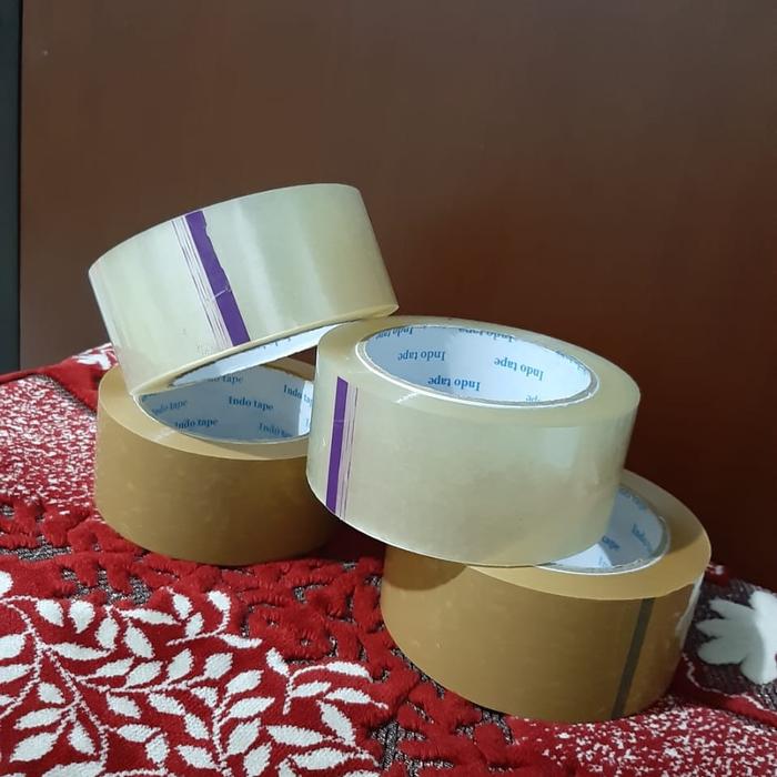 Gambar PROMO 1DUS LAKBAN BENING/ COKLAT INDO TAPE 45mm X 100meter GOJEK /GRAB dari MAJU JAYA ABD Kota Administrasi Jakarta Utara Tokopedia