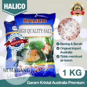 Garam Kristal Ikan HALICO Crystal Salt Import Australia Aquarium Kolam