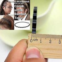 Gambar Bando Pria Ombak Besi Anti Karat dari charlotte bowtique Kota Administrasi Jakarta Barat 2 Tokopedia