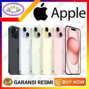 iPhone 15 128GB  Garansi Resmi iBox TAM/GDN
