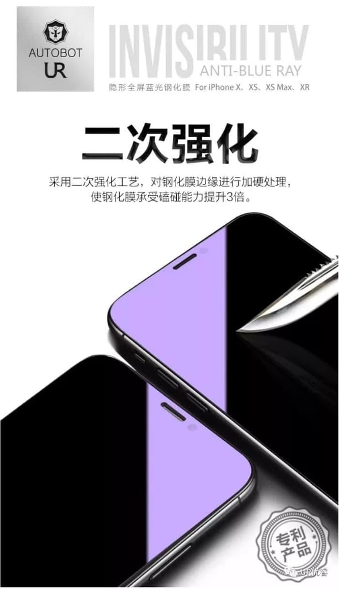 Gambar IPHONE XS MAX 6.5 TEMPERED GLASS AUTOBOT BLUE LIGHT ANTI GORES KACA dari Original Shop Nillkin Kota Administrasi Jakarta Pusat Tokopedia