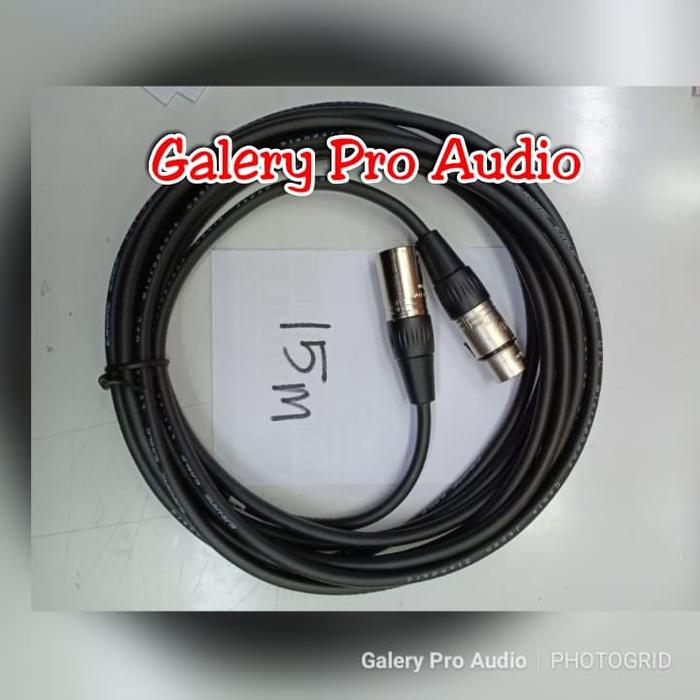 Gambar Kabel Conector Audio canare Dan Jack newtrik panjang 15 meter dari galery musik88 Kota Administrasi Jakarta Barat Tokopedia