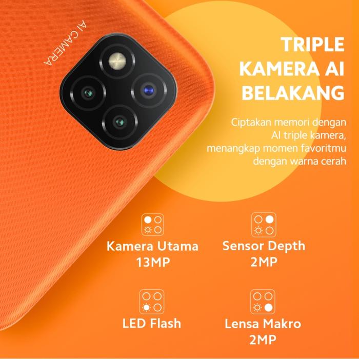 Gambar XIAOMI REDMI 9C RAM 4GB 64GB - MIDNIGHT GRAY - 5000mAh - HELIO G35 dari OceanOnlineShop24 Kota Tangerang Selatan Tokopedia