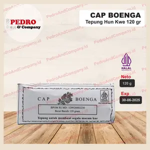 Tepung hun kwe cap boenga 120 gram - hunkwe flour