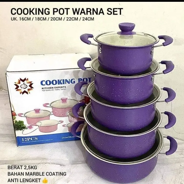 Panci warna set