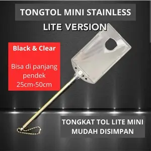 Tongtol Stainless Premium / Tongkat Tol / Tongkat untuk Tol / E money