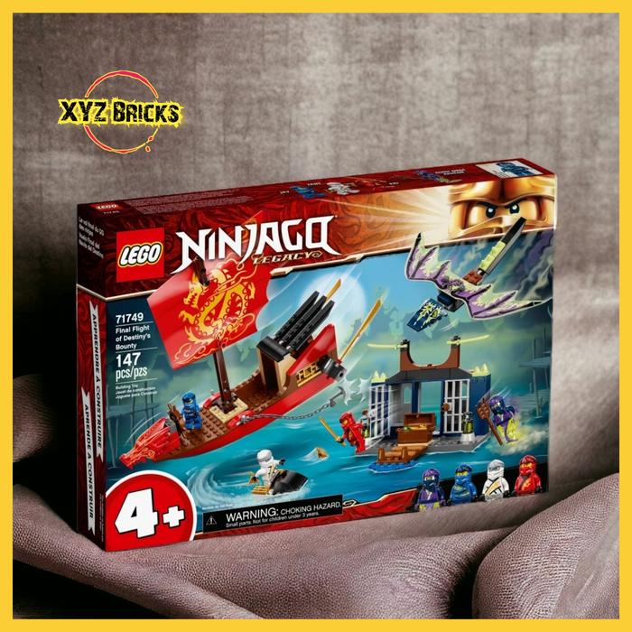 Jual LEGO 71749 - Ninjago Final Flight of Destiny's Bounty - Kab
