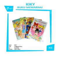 Gambar Kiky - Buku Mewarnai Tanggung Tebal Fancy dari Papershopjkt Kota Administrasi Jakarta Utara 1 Tokopedia
