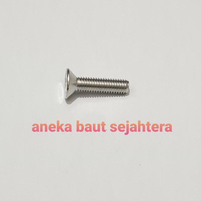 Gambar Baut Verseng L M6x30 Stainless Steel dari ANEKA BAUT SEJAHTERA Kab. Bekasi Tokopedia