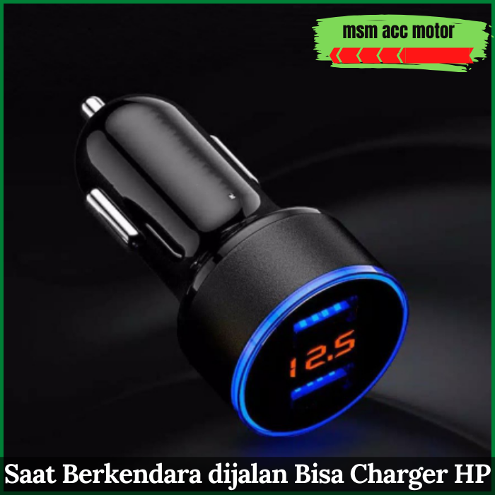 Gambar Charger Motor Fast Charging Digital Volt Meter Universal Honda Yamaha dari dands acc motor Kota Tangerang Selatan Tokopedia
