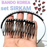 Gambar Bando Korea Hitam Mata Sirkam dari charlotte bowtique Kota Administrasi Jakarta Barat 4 Tokopedia
