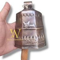 Gambar Bel Pintu Rumah Lonceng Klontong Sapi Segi Enam 01 dari WA Brass Hardware Kab. Pati 2 Tokopedia