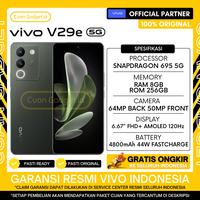 Gambar VIVO V29E 5G 8/256 VIVO V29 E 5G 8/256 GARANSI RESMI INDONESIA - ROSE GOLD, TANPA BONUS dari Cuan Gadget.id Kota Bekasi 2 Tokopedia