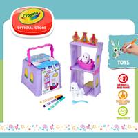 Gambar Crayola Scribble Scrubbie Peculiar Pets Palace Storage Case Art Set dari Crayola Official Store Kota Tangerang 4 Tokopedia