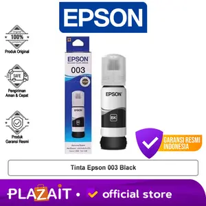 Epson Tinta Ink Printer 003 Black - Original