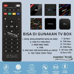 Remot Remote Pengganti untuk ANDROID TV BOX MULTI STB-11 TYPE MXQ MXQPRO MXQ 4K M8S