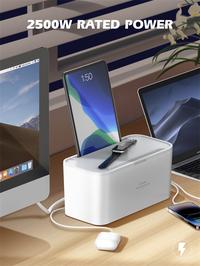 Gambar LDNIO SN5311W Stop Kontak Power Socket Wireless Charger Original - EU/US/UK Plug dari PVBLIC ONE Kota Tangerang 4 Tokopedia