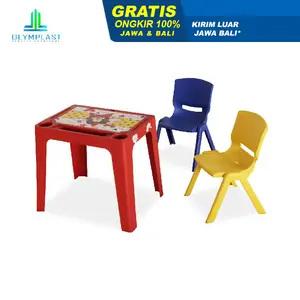 Olymplast Paket Hemat Meja Kursi Belajar Anak / 1OKT+ 2OK305