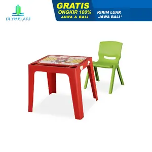 Olymplast Paket Hemat Meja Kursi Belajar Anak / 1OKT+ 1OK305