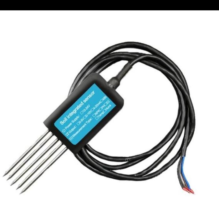 Jual RS485 Soil NPK PH EC Temp humidity Sensor tester 7 in 1 soil ...