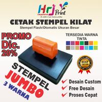 Gambar Cetak Stempel Ukuran Jumbo 3 Warna Free Desain Logo Stempel Custom dari Hrj-Impedia Print Kota Tangerang Selatan 1 Tokopedia