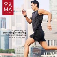 Gambar YAMA MANO 10 Pairs Men Nipple Cover Sticker Penutup Puting Pria Runner dari Yama Living Kota Bekasi 3 Tokopedia