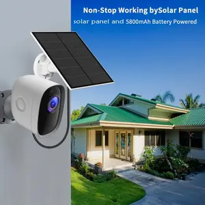 ( Solar Panel CCTV Charger Charging Baterai 5V Panel kit outdoor ))