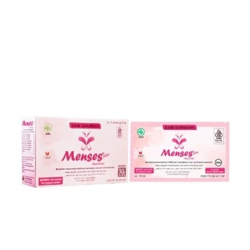 Dami Sariwana Menses Sirup Herbal (5 sachet @ 15ml)