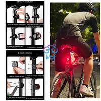 Gambar WEST BIKING 373 Alarm + Smart Brake Lamp Lampu Sepeda Bike Taillight dari Wof Wheel of Fortune Official Kab. Tangerang 5 Tokopedia