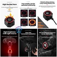 Gambar WEST BIKING 373 Alarm + Smart Brake Lamp Lampu Sepeda Bike Taillight dari Wof Wheel of Fortune Official Kab. Tangerang 4 Tokopedia