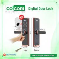 Gambar Colcom Smart Digital Door Lock CC-5801 Wifi dari Sicurezza Solutions Jakarta Pusat 2 Tokopedia