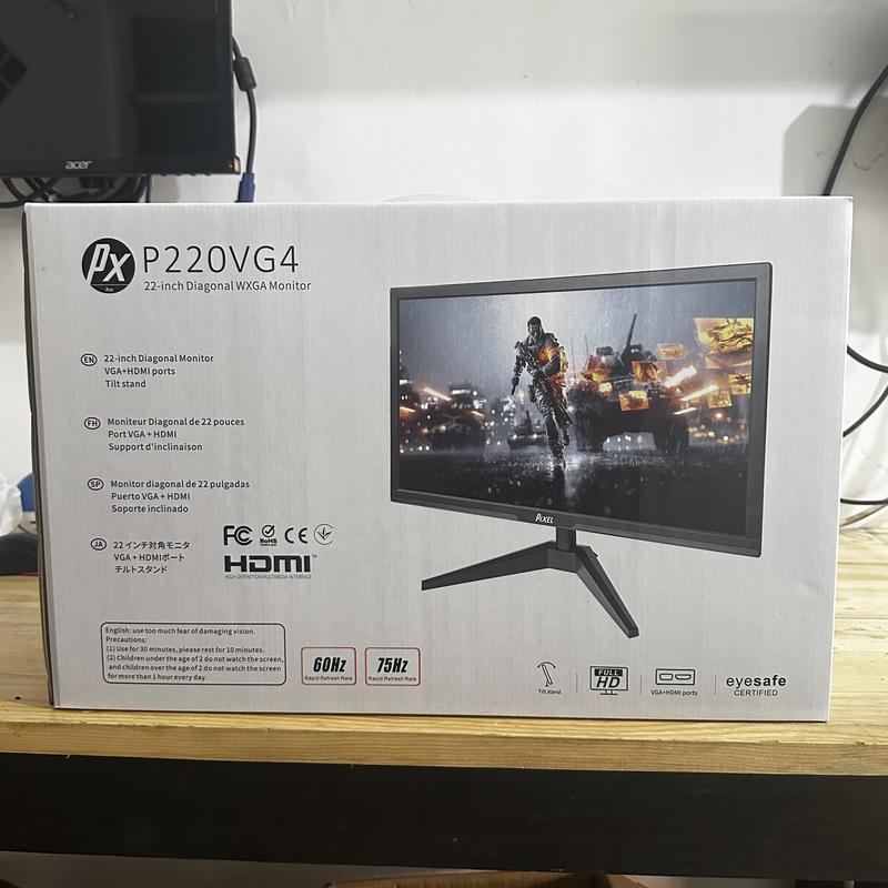 Monitor LED PX Pixel P220VG4 22 inch 22