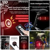 Gambar WEST BIKING 373 Alarm + Smart Brake Lamp Lampu Sepeda Bike Taillight dari Wof Wheel of Fortune Official Kab. Tangerang 1 Tokopedia