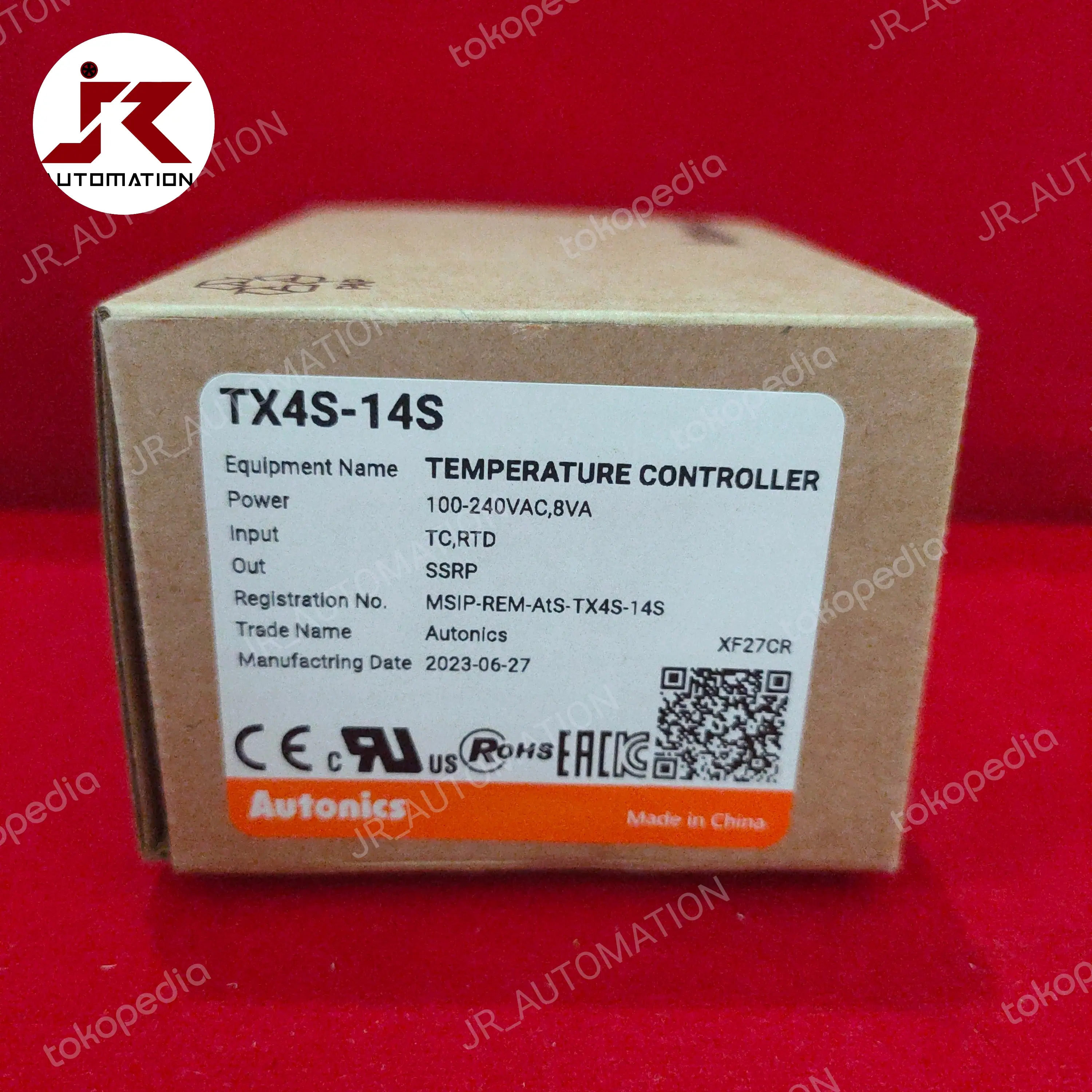 Temperatur Controller TX4S-14S SSR Autonics  Original